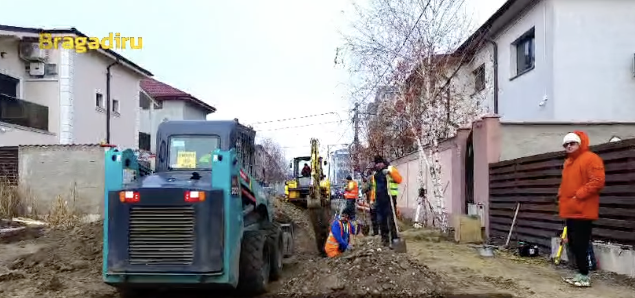 bragadiru lucrari pe strada simbolului si neamului